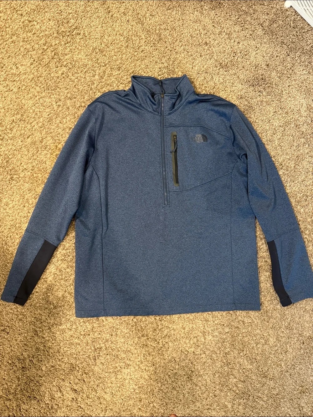 The North Face Men’s Navy Blue Quarter-Zip Performance Pullover